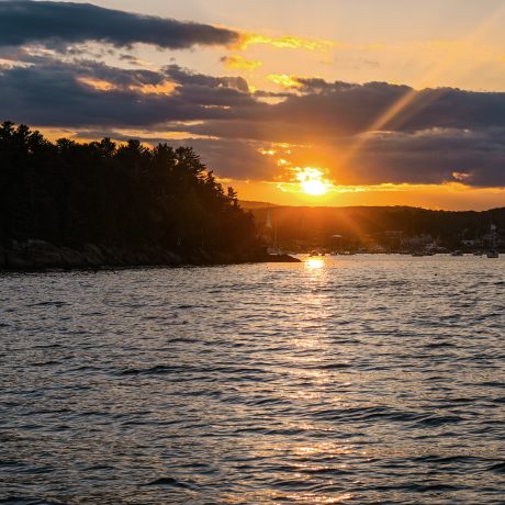 Sunset at Rockport, Maine